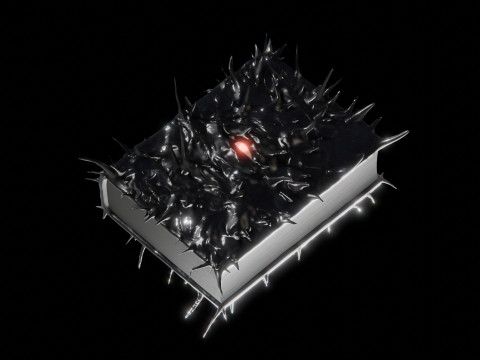 Necronomicon Modelo 3D