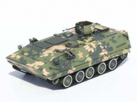 Type 89 AFV 3D मॉडल