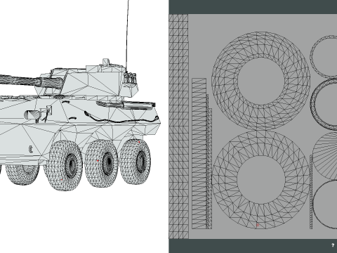 PLA PTL02 Wheeled Tank Destroyer 3D Model