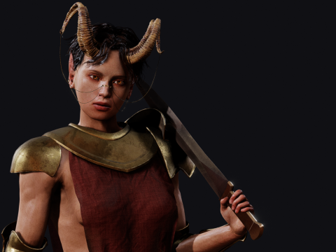 Faun Warriors 3D मॉडल
