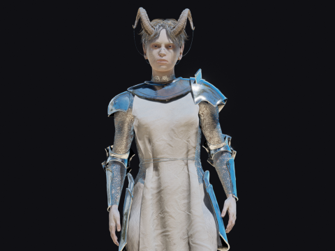 Faun Warrior Modèle 3D