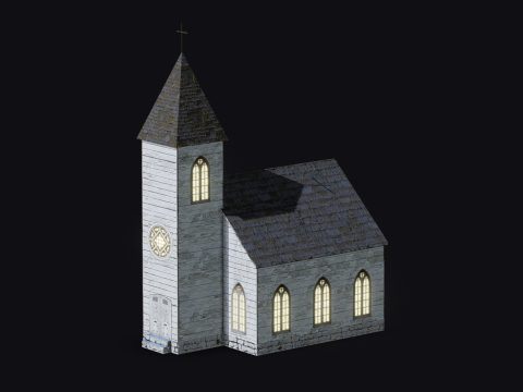 Church 3D Model