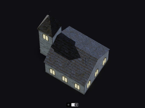 Church Modèle 3D