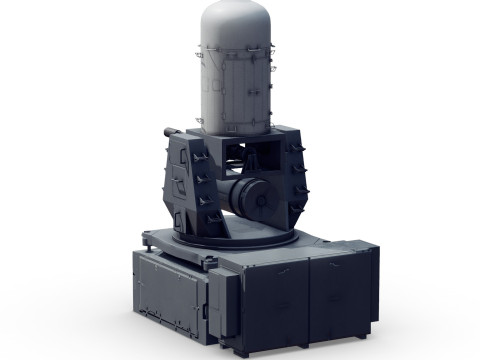 Close-in weapon system CIWS Modelo 3D