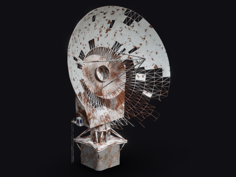 Satellite Dish 3Dモデル