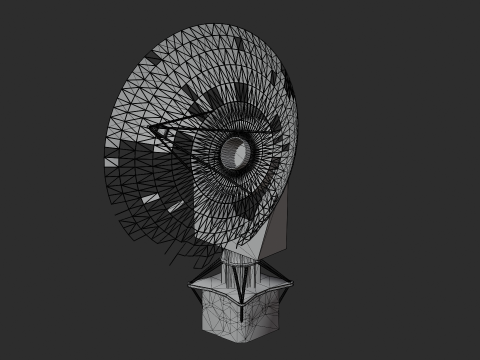 Satellite Dish 3Dモデル