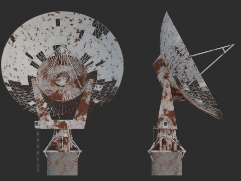 Satellite Dish 3Dモデル