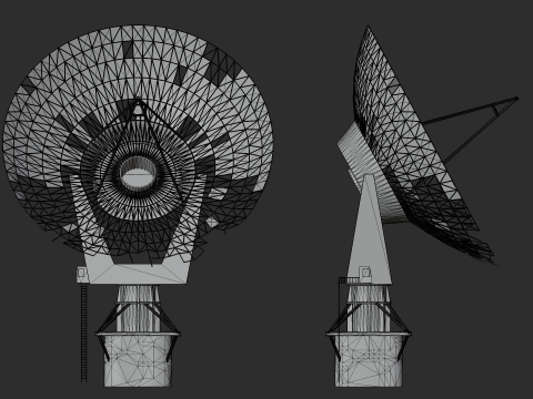 Satellite Dish 3Dモデル