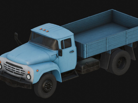 Pacchetto camion sovietici Modello 3D