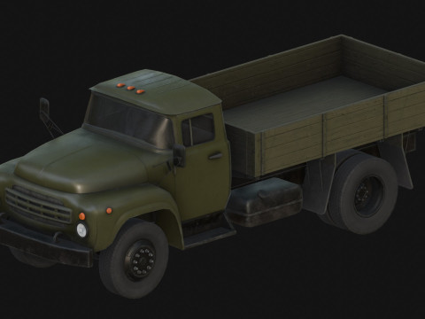 Pacchetto camion sovietici Modello 3D