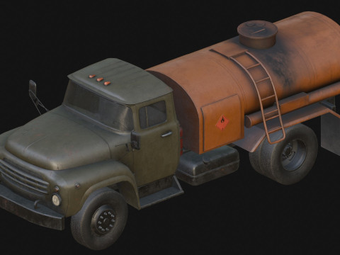 Pacchetto camion sovietici Modello 3D