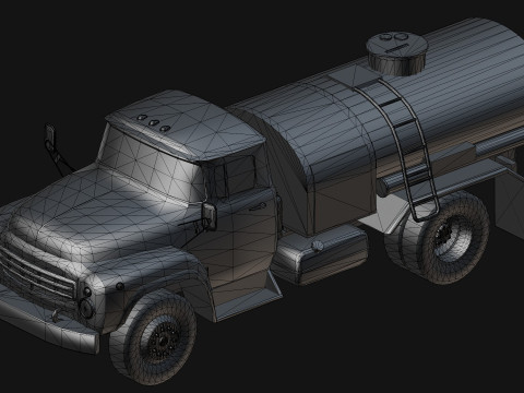 Pacchetto camion sovietici Modello 3D