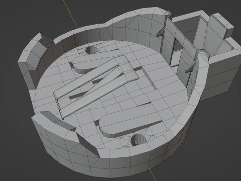 Pe&ccedil;as de placa-m&atilde;e de computador Modelo 3D