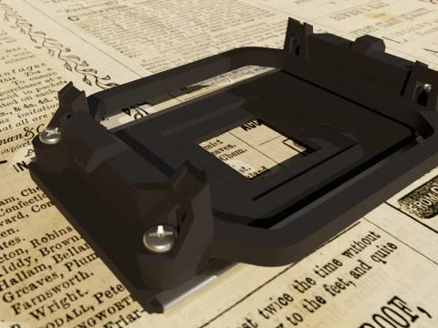 Pe&ccedil;as de placa-m&atilde;e de computador Modelo 3D