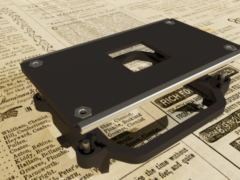 Pe&ccedil;as de placa-m&atilde;e de computador Modelo 3D