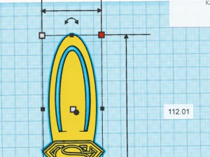 Supermanbookmark 3D Print Model