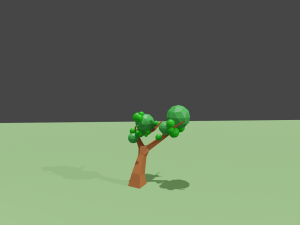 Low Poly Tree Model 3D