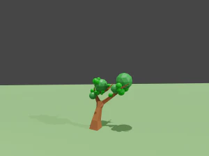 Low Poly Tree 3D Model