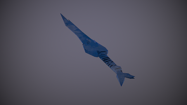 Blade of Eternal Frost Modelo 3D .c4d .max .obj .3ds .fbx .stl .blend 