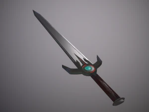 SwordOfLich або чарівний меч з магією крові 3D Модель