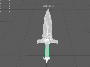 Holy Broadsword Modello 3D