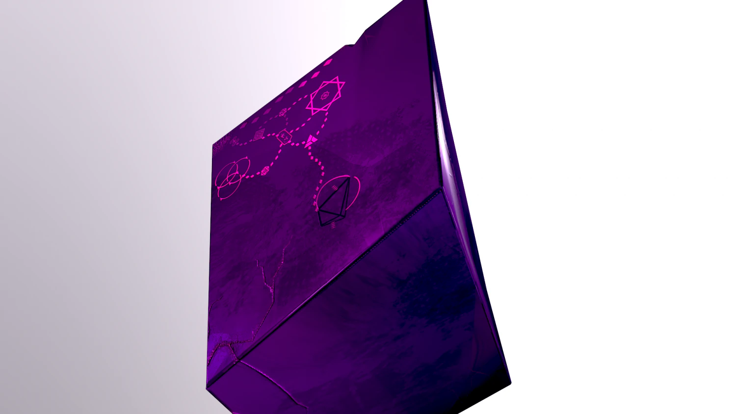 Fragment Magic Rune 3D Model .c4d .max .obj .3ds .fbx .stl .blend