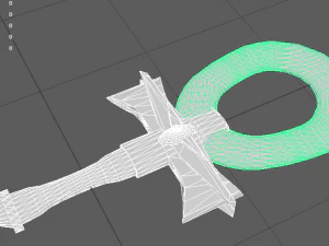 Egiptyan ankh artifact 3D Model