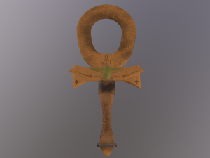 Egiptyan ankh artifact 3Dモデル