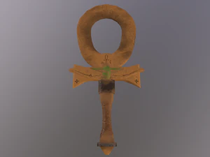 Egiptyan ankh artifact 3D Model