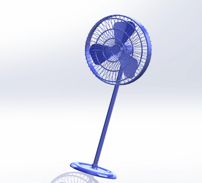 Fan - Vantilator - Vantilatr 3D Model .c4d .max .obj .3ds .fbx .stl .blend 
