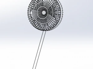 Fan - Vantilator - Vantilatr 3D Model