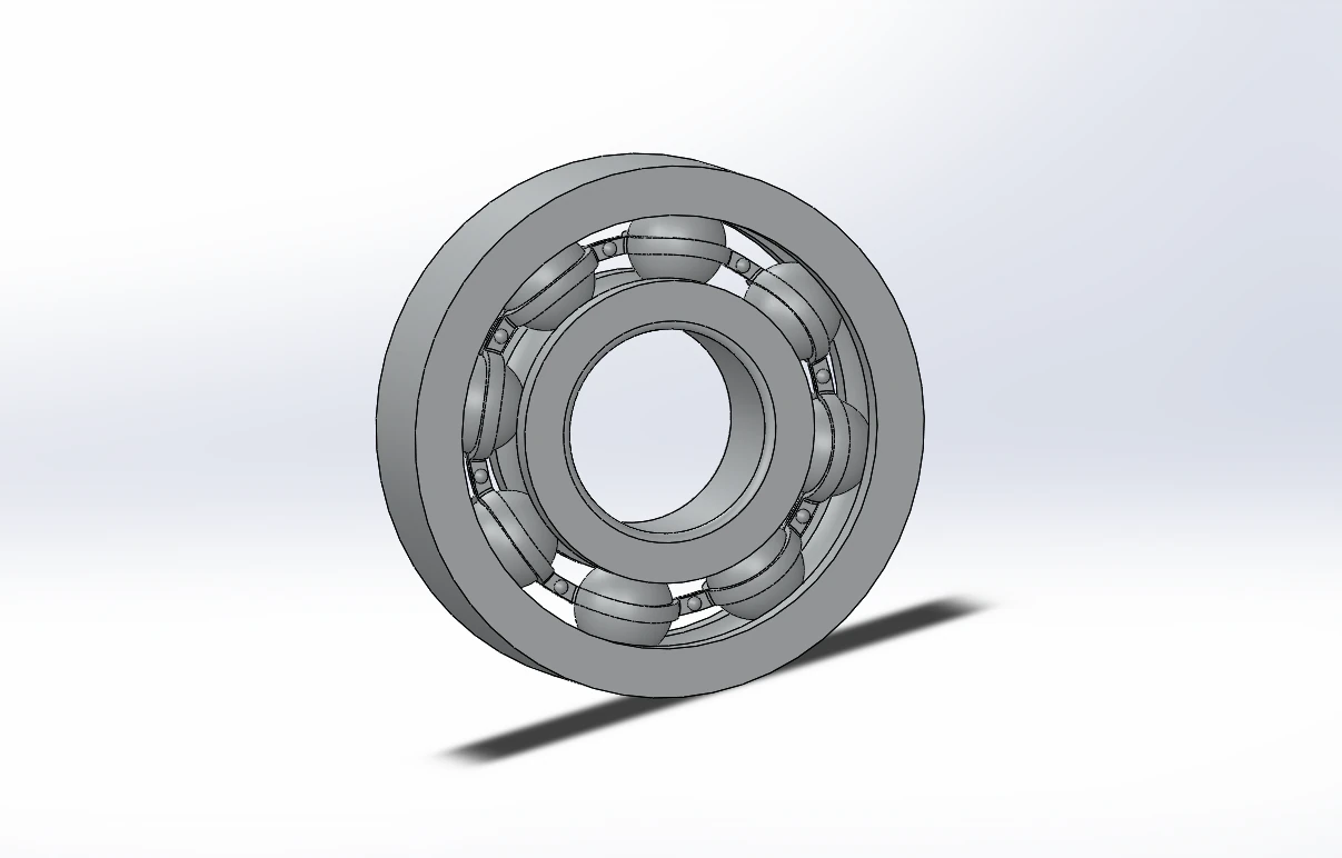 Rulman - Roller - Bilya - Bearings 3D Model .c4d .max .obj .3ds .fbx .stl .blend 