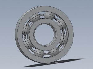 Rulman - Roller - Bilya - Bearings 3D Model