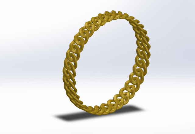 Bracelet - Bilezik - Gold Bracelet - Altn Bilezik 3D 모델 .c4d .max .obj .3ds .fbx .stl .blend 