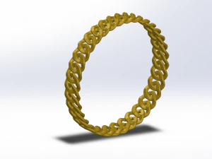 手链 - Bilezik - 金手链 - Altn Bilezik 3D 模型