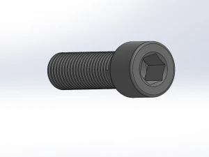 M16x50 imbus civata - M16x50imbus 螺栓 3D 模型