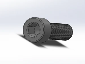 M16x50 imbus civata - M16x50imbus bolt 3D Model