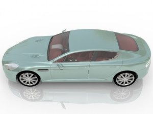 Aston martin car 3D Model