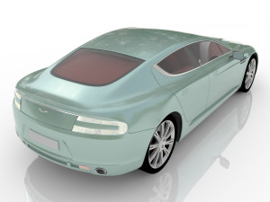 Aston martin car 3D Model