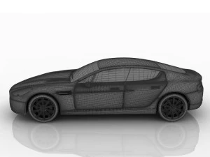 Aston martin car 3D Model