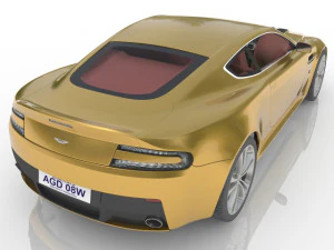 Aston martin sport car 3D Model