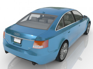 Audi A6 car Modèle 3D