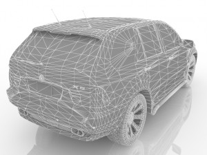 SUV Modèle 3D