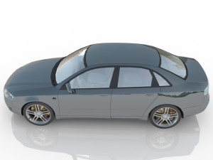 Audi A4 3D 모델