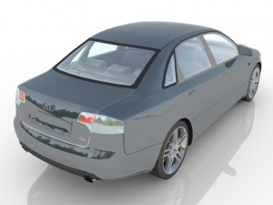 Audi A4 3D 모델