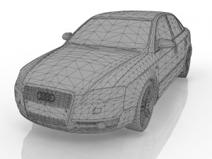 Audi A4 3D 모델