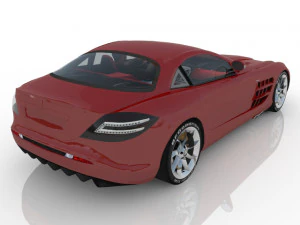 Mercedes McLaren 3D Model