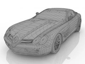 Mercedes McLaren 3D Model