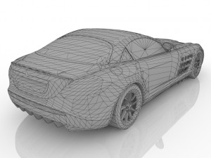 Mercedes McLaren Modelo 3D
