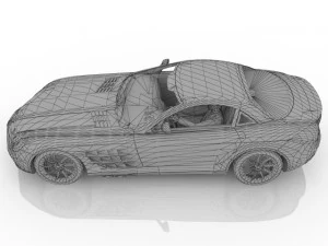 Mercedes McLaren 3D Model